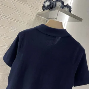 Dior Women Cotton Piqué Polo Shirt MJN53514RW