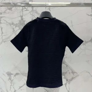 Fendi Women Black FF Viscose Sweater FZX999AQ41F0GME