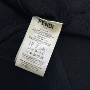 Fendi Women Black FF Viscose Sweater FZX999AQ41F0GME