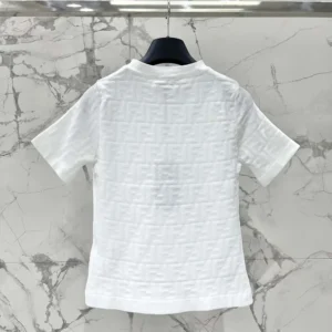 Fendi Women White FF Viscose Jumper-White FZX999AQ41F1M2A