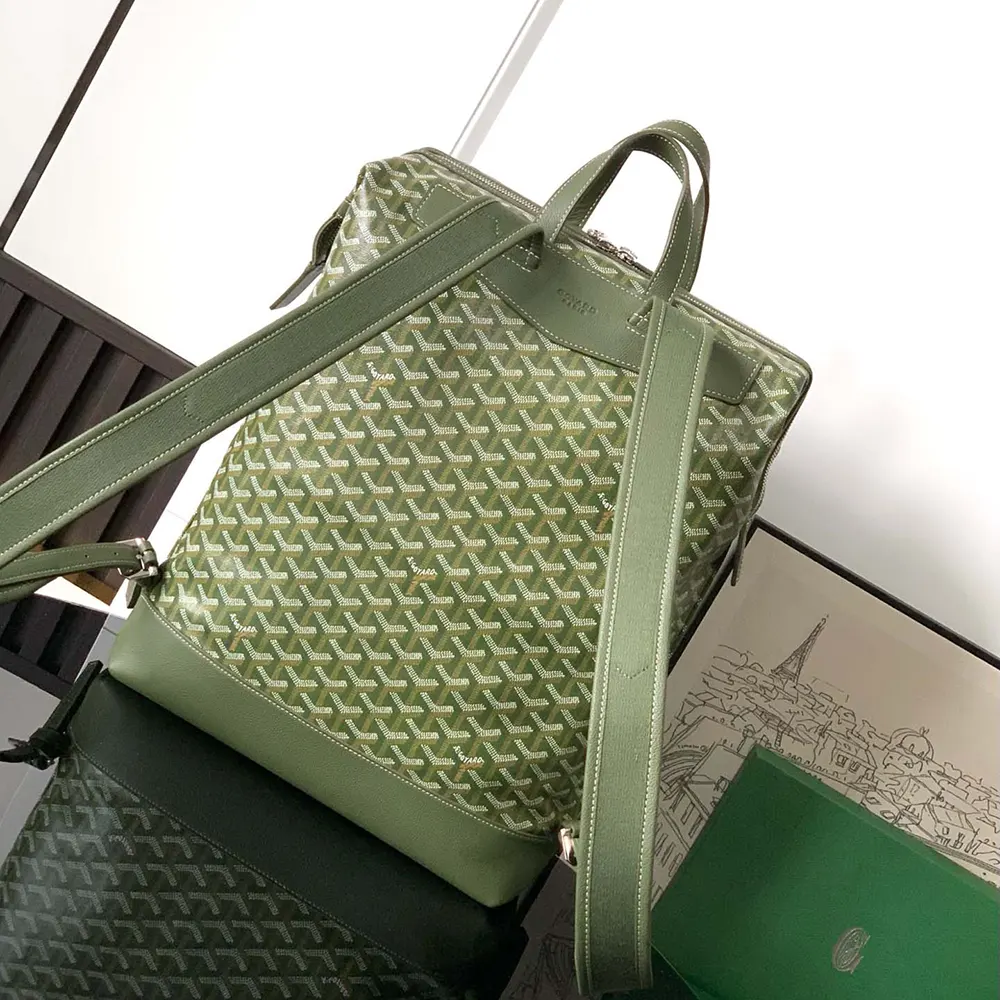 Goyard Unisex Cisalpin Backpack-Green CISG25MMLTY29CL29P 3 Goyard Unisex Cisalpin Backpack-Green CISG25MMLTY29CL29P