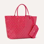 Goyard Women Saint Louis GM Bag-Pink STLEFLGMLTY43CL43P