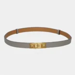 Hermes Unisex Collier de Chain Bellt in Epsom Calfskin