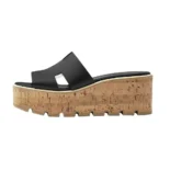 Hermes Women Eze 30 Sandal Black H221026Z02