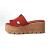 Hermes Women Eze 30 Sandal-Red H232150Z2K