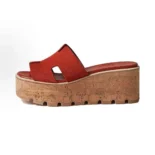 Hermes Women Eze 30 Sandal-Red H232150Z2K