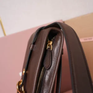 Miu Miu Women Aventure Nappa Leather Bag-Briarwood 5BC182