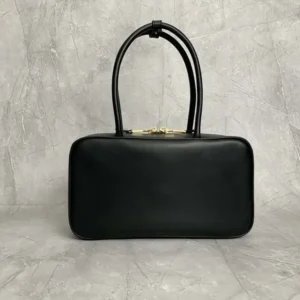Miu Miu Women Beau Leather Top-handle Bag-Black 5BB172