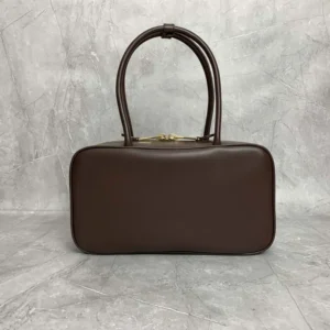 Miu Miu Women Beau Leather Top-handle Bag-Briarwood 5BB172