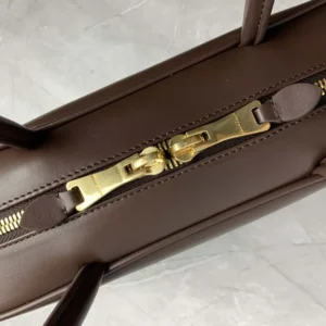 Miu Miu Women Beau Leather Top-handle Bag-Briarwood 5BB172