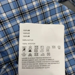 Miu Miu Women Checked Poplin Shirt MK1659