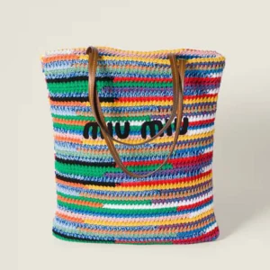 Miu Miu Women Crochet Tote Bag BG248AF46F0055