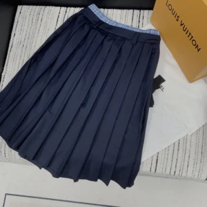 Miu Miu Women Pleated Batavia Midi-skirt MG2396