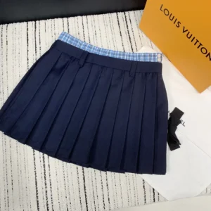 Miu Miu Women Pleated Batavia Miniskirt MG2388
