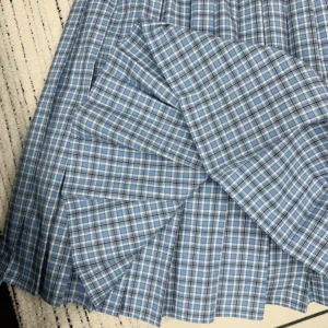 Miu Miu Women Pleated Check Skirt MG222816MK