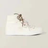 Miu Miu Women Washed Denim High-top Sneakers 5T385ECSLF0304F