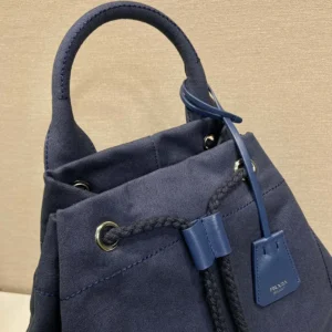 Prada Unisex Canvas Drawstring Duffle Bag 2VY0112CYA