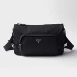 Prada Unisex Large Re-Nylon and Saffiano Leather Shoulder Bag