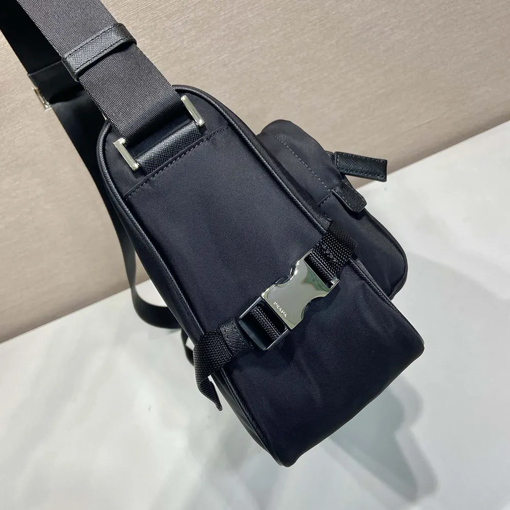 Prada Unisex Large Re-Nylon and Saffiano Leather Shoulder Bag 7 Prada Unisex Large Re-Nylon and Saffiano Leather Shoulder Bag