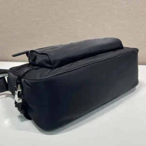 Prada Unisex Large Re-Nylon and Saffiano Leather Shoulder Bag