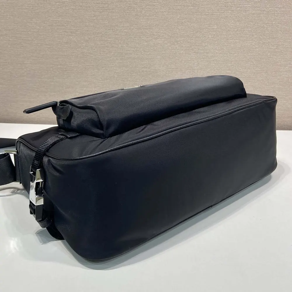 Prada Unisex Large Re-Nylon and Saffiano Leather Shoulder Bag 6 Prada Unisex Large Re-Nylon and Saffiano Leather Shoulder Bag