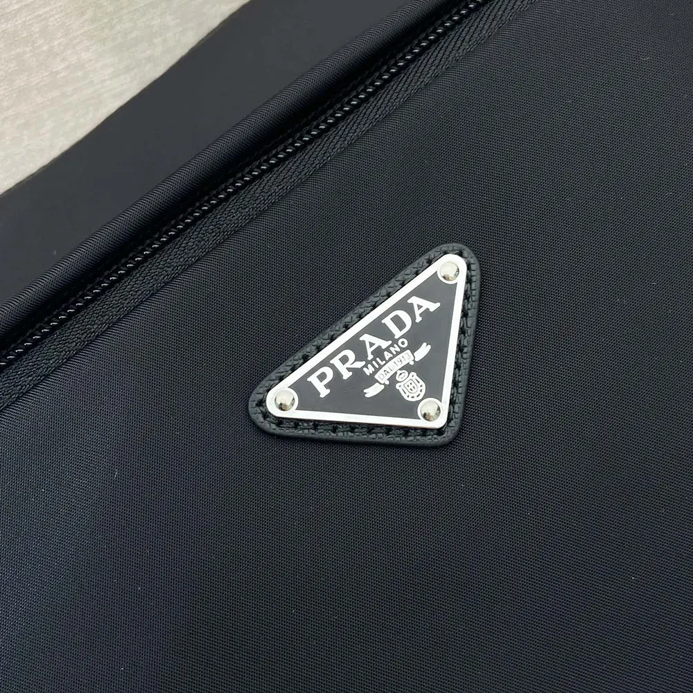 Prada Unisex Large Re-Nylon and Saffiano Leather Shoulder Bag 9 Prada Unisex Large Re-Nylon and Saffiano Leather Shoulder Bag