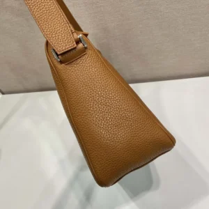 Prada Unisex Leather Shoulder Bag-Brown 2VH182