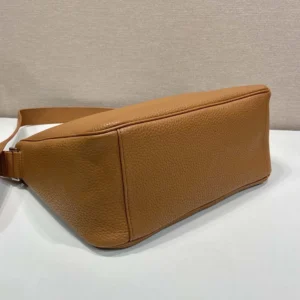 Prada Unisex Leather Shoulder Bag-Brown 2VH182