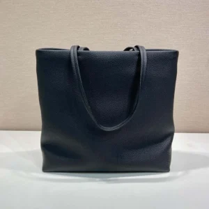 Prada Unisex Leather Tote-Black 2VG1302BBE