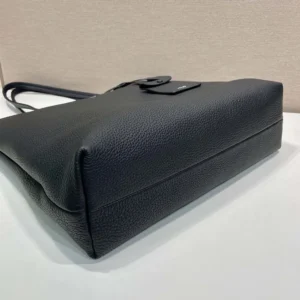 Prada Unisex Leather Tote-Black 2VG1302BBE
