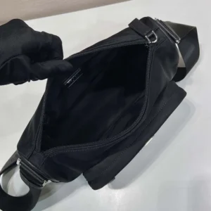 Prada Unisex Medium Re-Nylon and Saffiano Leather Shoulder Bag