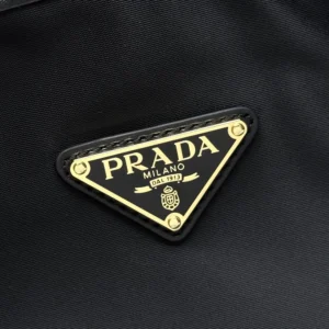 Prada Women Mariner Large Re-Nylon Shoulder Bag-Black 1BC244