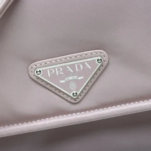 Prada Women Small Padded Re-Nylon Shoulder Bag-Pink