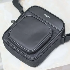 Saint Laurent YSL Unisex City Saint Laurent mini Camera Bag in Nylon