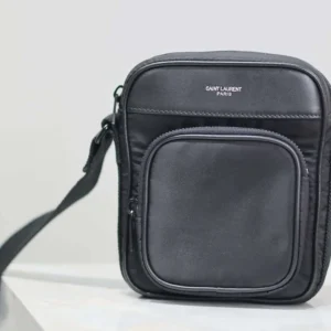 Saint Laurent YSL Unisex City Saint Laurent mini Camera Bag in Nylon