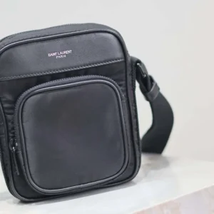 Saint Laurent YSL Unisex City Saint Laurent mini Camera Bag in Nylon