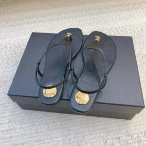 Saint Laurent YSL Women Cassandra Sandals in Smooth Leather 818293AADF11000