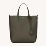 Saint Laurent YSL Women Shopping Saint Laurent Toy in Leather-Gray