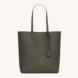 Saint Laurent YSL Women Shopping Saint Laurent in Leather-Gray