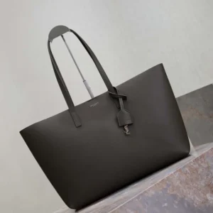 Saint Laurent YSL Women Shopping Saint Laurent in Leather-Gray 600281CSV0J3212