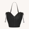 Saint Laurent YSL Women Y Large Hobo in Leather-Black
