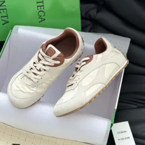 Bottega Veneta Unisex Orbit Flash Sneaker-Beige 838384V3M