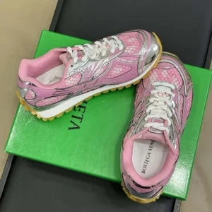 Bottega Veneta Unisex Orbit Sneaker-Pink 741357V2X406151