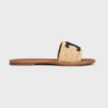 Celine Women Lympia Mule in Raffia 357925135C