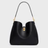 Celine Women Medium Camille 16 Soft Bag in Smooth Calfskin-Black
