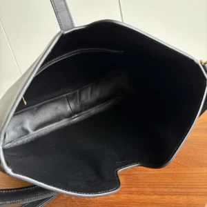 Celine Women Medium Camille 16 Soft Bag in Smooth Calfskin-Black