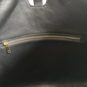 Celine Women Medium Camille 16 Soft Bag in Smooth Calfskin-Black