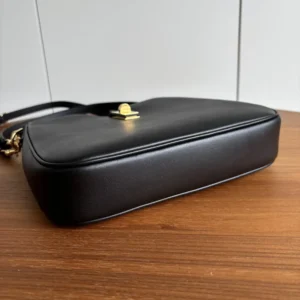 Celine Women Small Camille 16 Soft Bag in Smooth Calfskin-Black
