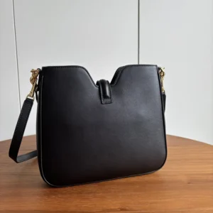 Celine Women Small Camille 16 Soft Bag in Smooth Calfskin-Black