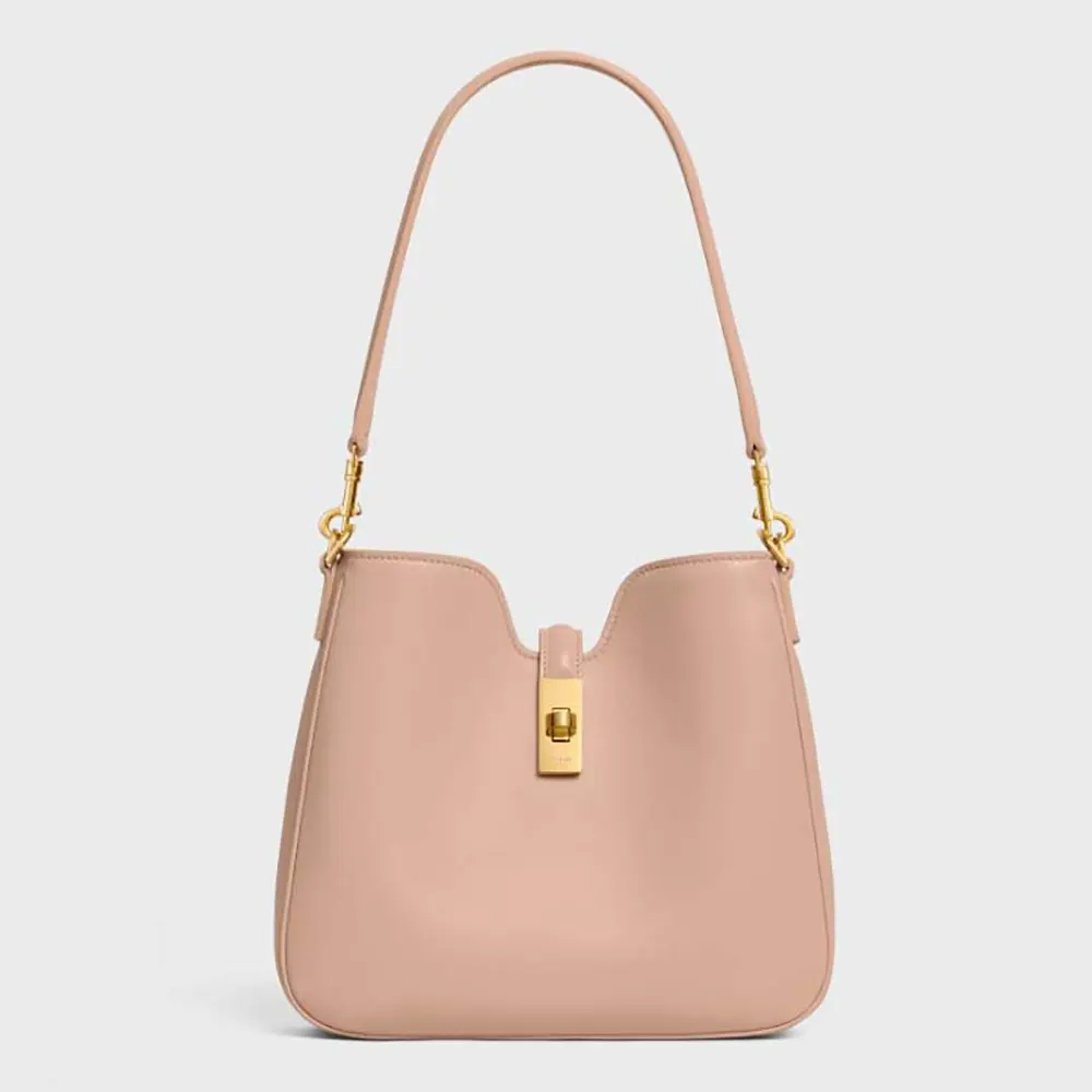 Celine Women Small Camille 16 Soft Bag in Smooth Calfskin-Pink 1 Celine Women Small Camille 16 Soft Bag in Smooth Calfskin-Pink